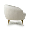 Hawksmoor Lucia Boucle Vanilla White Tub Chair