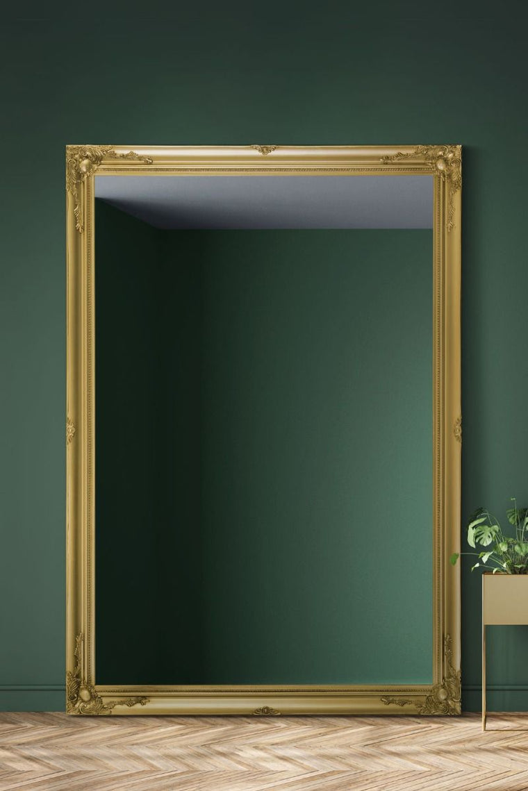 Carrington Baroque Gold Extra Large Leaner Mirror 201 x 140 CM