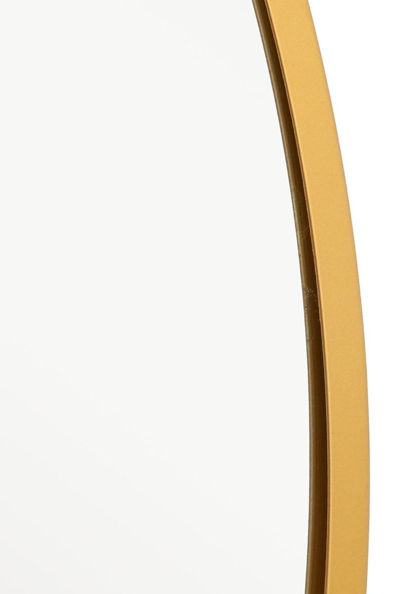 Carrington Gold Edged Circular Modern Wall Mirror 39" (100CM) Diameter
