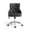 Hawksmoor Rocco Leather Match Graphite Grey Office Chair