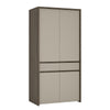 Axton Olinville 2 Door Tall Cupboard/Wardrobe (Inc LED lighting) in Riviera Oak