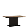 Axton Belmont  Extending Dining Table + 6 Milan High Back Chair Dark Brown