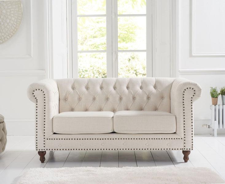 Montrose Ivory Linen 2 Seater Sofa