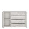 Axton Baychester 1 Door 2+3 Drawer Chest