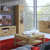 Axton Bronxwood Cortina 4 Door Wide Glazed Sideboard in Grandson Oak