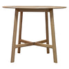 Mayfield Alberta Round Dining Table Oak/Walnut 1000mm