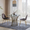 Mayfield Forestburg Velvet Dining Chair Gold Legs