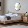 Mayfield Noto Japandi Style Bed Natural Oak