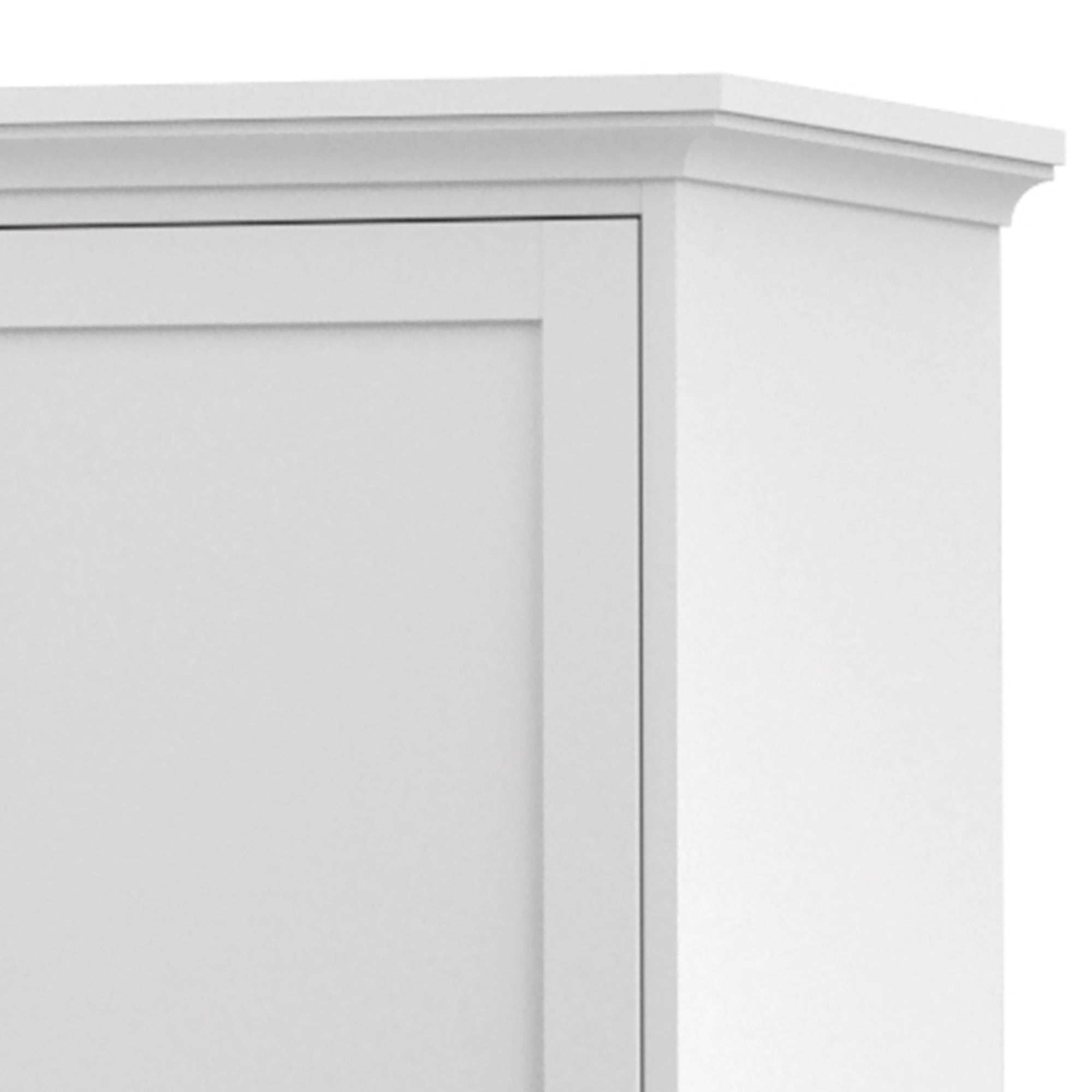 Axton Westchester Wardrobe with 2 Doors in White