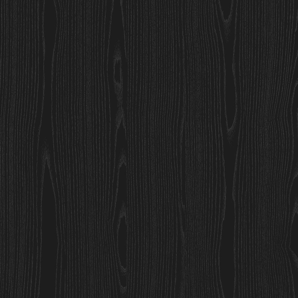 Axton Trinity Bookcase 5 Shelves with 2 Doors in Black woodgrain