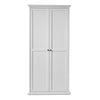 Axton Westchester Wardrobe with 2 Doors in White