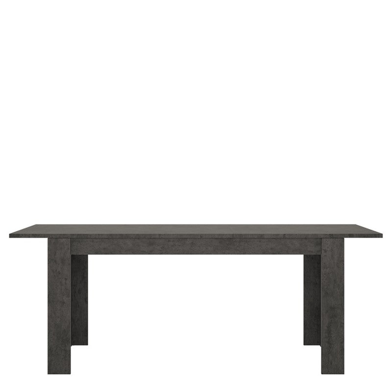 Axton Laconia Dining Table + 6 Milan High Back Chair Grey