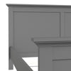 Axton Westchester Super King Bed (180 x 200) in Matt Grey