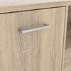 Axton Throggs Match TV Unit 2 Doors 1 Drawer 1 Shelf In Oak