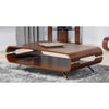 Jual Furnishings San Marino Walnut Curved Coffee Table