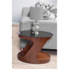 Jual Furnishings San Marino Walnut Oval Lamp Table