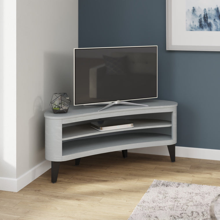 Jual Furnishings San Francisco Grey Oak Veneer TV Stand