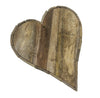 Bodiam Raby Driftwood Heart Medium Wall Deco