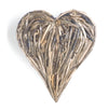 Bodiam Raby Driftwood Heart Medium Wall Deco