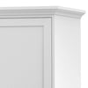 Axton Westchester Wardrobe with 3 Doors In White