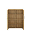 Bronxwood Low Wide 2 Door Display Cabinet in Grandson Oak