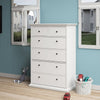 Axton Westchester Chest of 6 Drawers In White