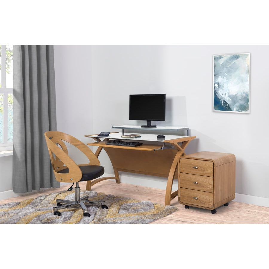 Jual Furnishings Helsinki Desk 1300 Oak