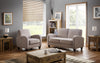 Julian Bowen Vivo 2 Seater Sofa in Mink Chenille