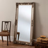 Yearn Baroque / Swept YG137 Silver Leaf Mirror