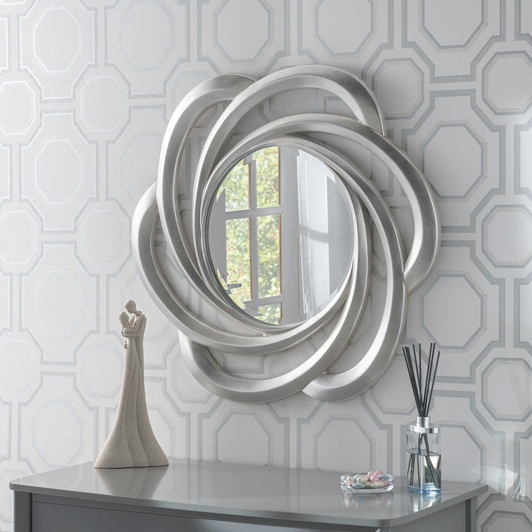 Yearn Contemporary YG167 Silver Mirror