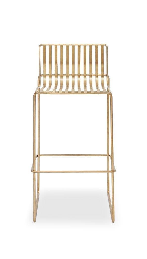 Gillmore Space Finn Bar Stool Brass