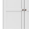 Axton Westchester Wardrobe with 3 Doors In White