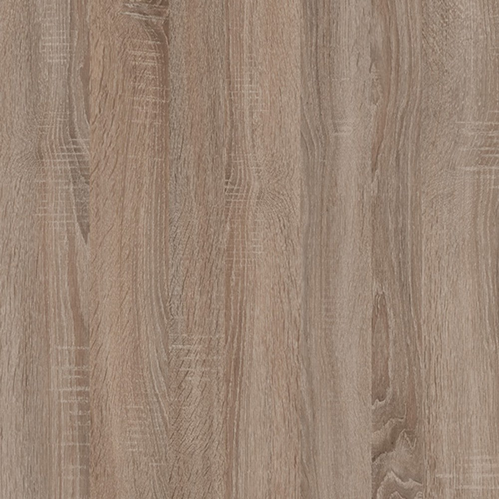 Axton Norwood 1 Door Wall Cupboard (RH Door) In White With A Truffle Oak Trim