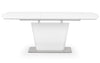 Julian Bowen Como Extending White Gloss Dining Table 160 - 200cm