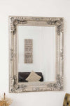 Carrington Silver Wall Mirror 122 x 91 CM