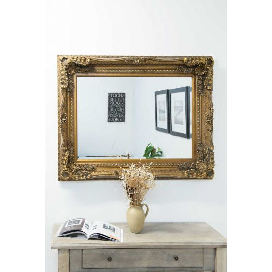 Carrington Gold Wall Mirror 122 x 91 CM