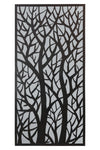 Carrington Extra large Metal Tree Design Decorative Garden Screen Mirror 120cm X 60cm