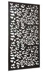 Carrington Extra Large Metal Leaf Design Decorative Garden Screen 120cmX60cm