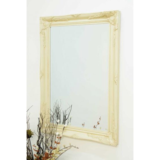 Carrington Ivory Wall Mirror 110 x 79 CM