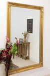 Carrington Gold Leaner Mirror 170 x 109 CM