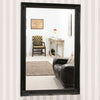 Carrington Baroque Black Leaner Mirror 170 x 109 CM