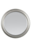 Carrington Silver Elegant Modern Bevelled Round Mirror 96 x 96 CM