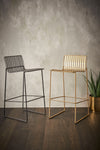 Gillmore Space Finn Bar Stool Brass