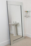 Carrington All Glass Triple Edge Bevelled Full Length Mirror 174 x 85 CM