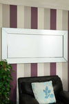 Carrington All Glass Modern Full Length Mirror 174 x 84 CM