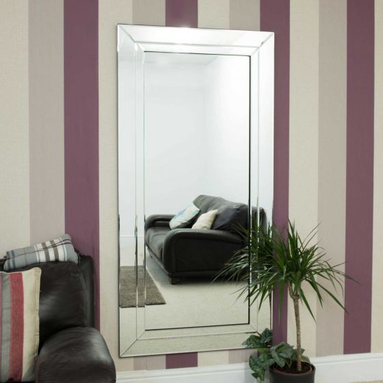 Carrington All Glass Full Length Mirror 174 x 85 CM