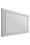 Carrington All Glass Bevelled Large Venetian Dress Mirror 144 x 115.5CM 4ft8 x 3ft9